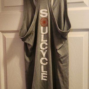 new SOULCYCLE Nike DRI-FIT Tank Top Gray Women’s Size Large Medium